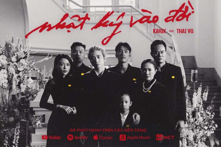 Ca khúc mới nhất của Karik Nhật ký vào đời với sự góp mặt của rapper Thái VG